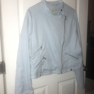 Baby blue jacket